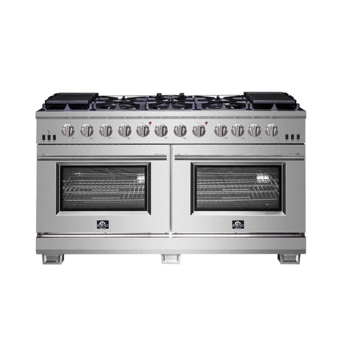 Forno, Capriasca 60' Freestanding Gas Range, LED Knobs FFSGS6260-60