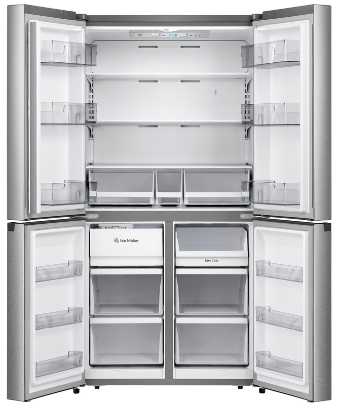 Crosley 21.6 Cu. Ft. Quad Door Counter Depth Refrigerator CRQN2215AW