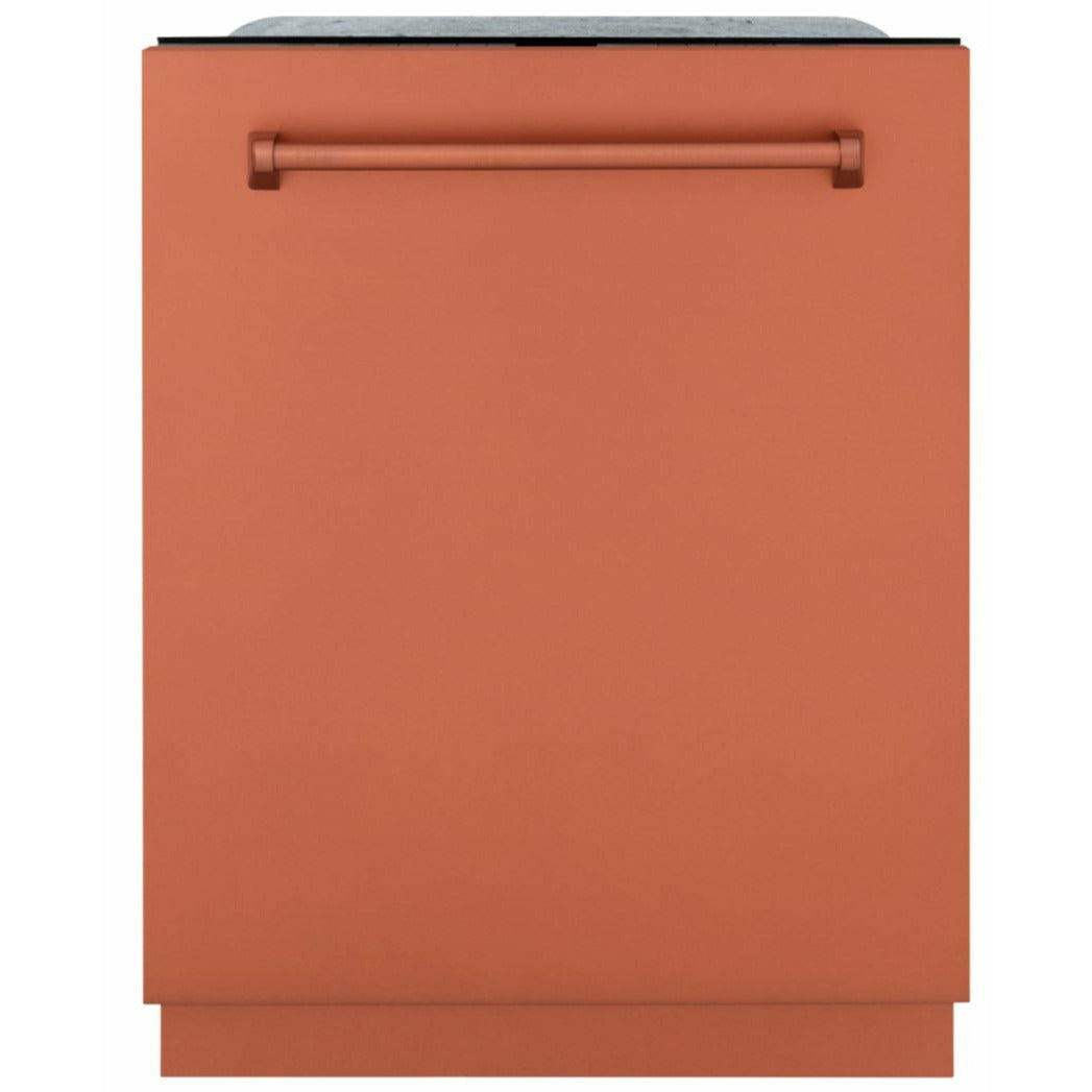 ZLINE 24" Monument Series 3rd Rack Top Touch Control Dishwasher with Color Options and Stainless Steel Tub, 45dBa - DWMT-24