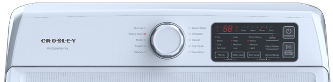 Crosley 4.1 Cu. Ft. Top Load Washer CWM41554DW