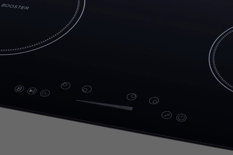 Summit 30" Wide 208-240V 4-Zone Induction Cooktop with 4 Elements, Hot Surface Indicator, ADA Compliant, Induction Technology, Child Lock, Safety Shut-Off Control - SINC4B301B