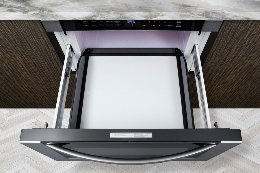 Summit 24" Wide Built-In Drawer Microwave - MDR245SS