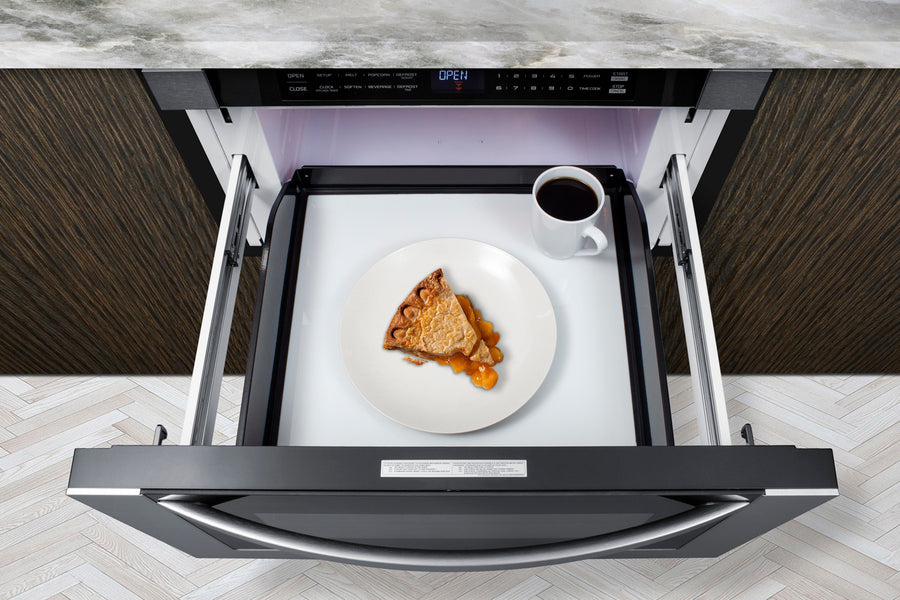 Summit 24" Wide Built-In Drawer Microwave - MDR245SS