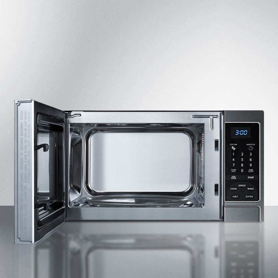 Summit 19" Wide 0.9 Cu. Ft. Capacity 900 Watt Compact Microwave - SCM853