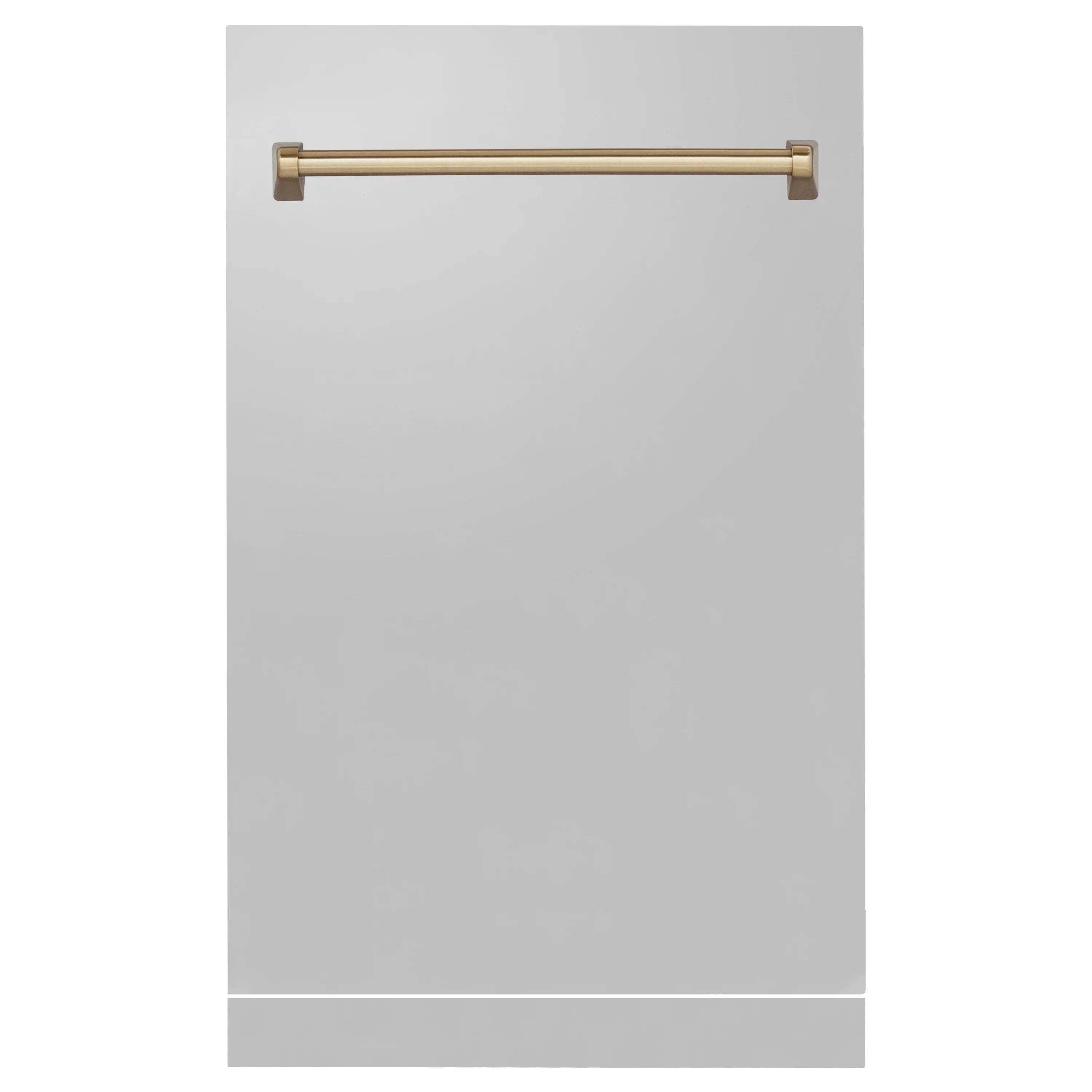 ZLINE 18" Autograph Edition Tallac Dishwasher Panel in Stainless Steel with Accent Handle (DPVZ-304-18)