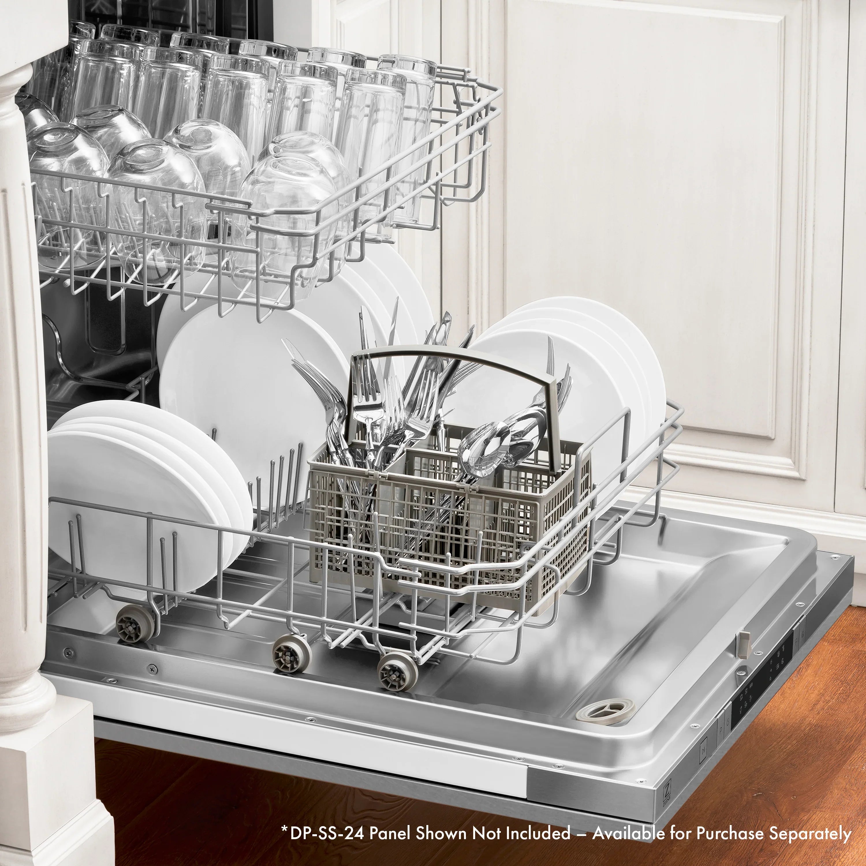 ZLINE Top Control Dishwasher with Stainless Steel Tub - DW-304-24