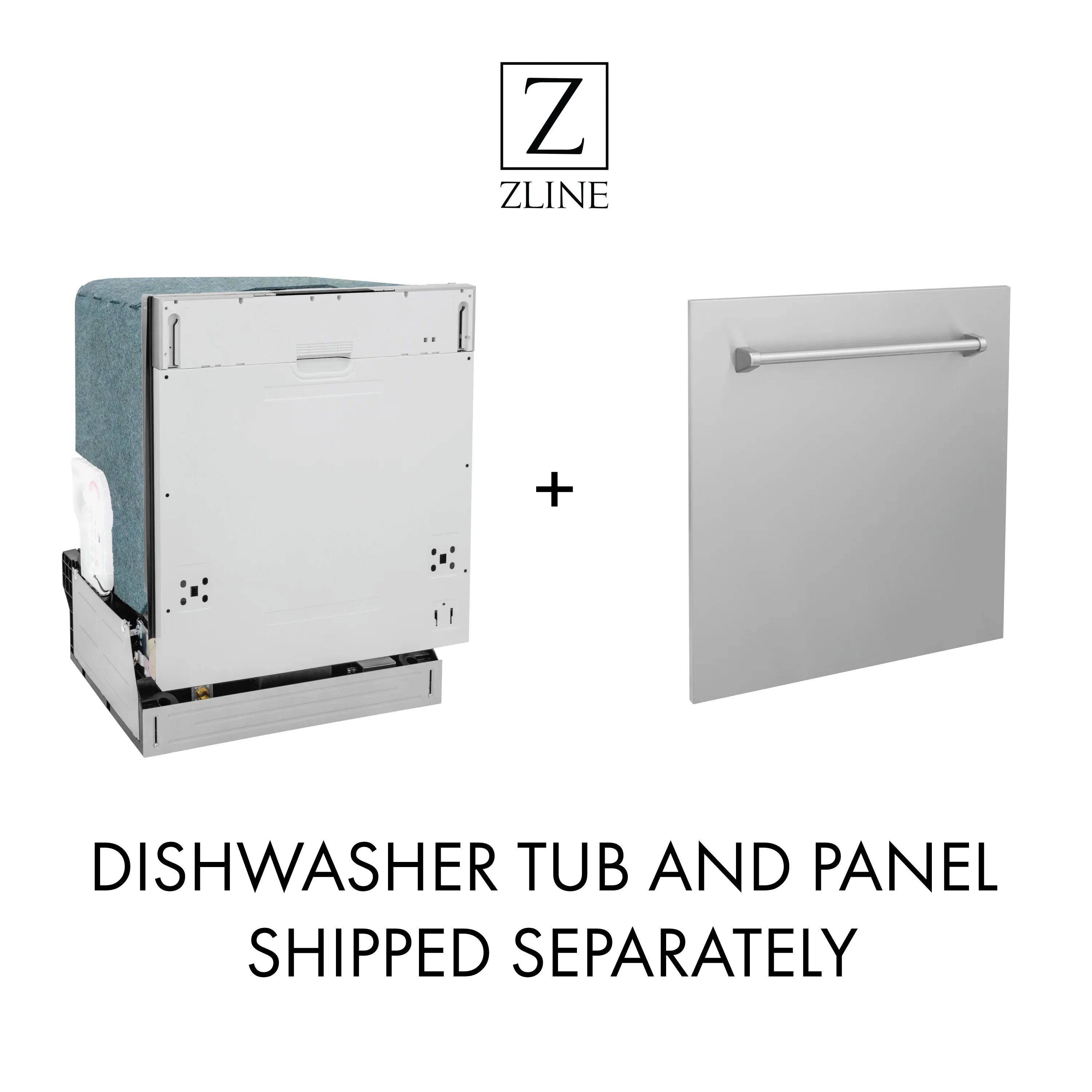 ZLINE Top Control Dishwasher with Stainless Steel Tub - DW-304-24